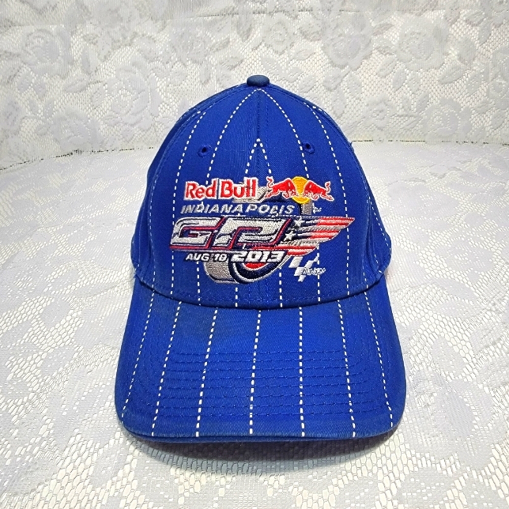 Red Bull Indianapolis Grand Prix 2013 GP Motor Speedway Racing OSFM Hat Blue Cap